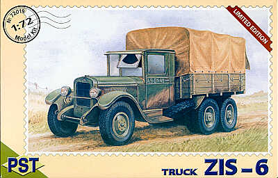 PST 72019 1:72 Soviet ZIS-6 Truck