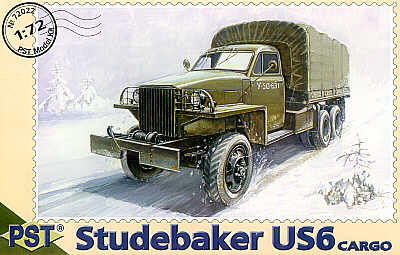 PST 72022 1:72 Studebaker US6 Cargo Truck Model U3/U4