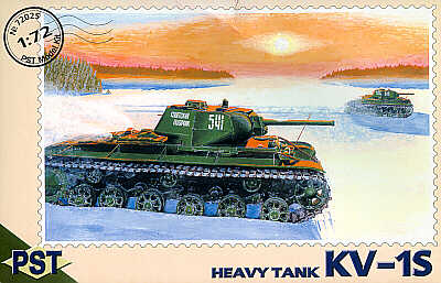 PST 72025 1:72 Soviet KV-1S Heavy Tank