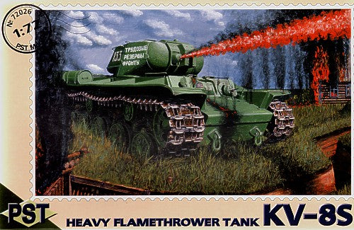 PST 72026 1:72 Soviet KV-8S Heavy Flame Thrower Tank