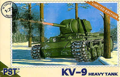 PST 72034 1:72 Soviet KV-9 Soviet Heavy Tank