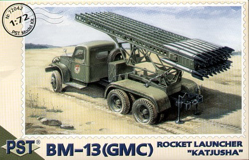 PST 72042 1:72 Soviet BM-13 'Katjusha' Rocket Launcher on GMC Chassis