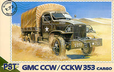 PST 72044 1:72 GMC CCW/CCKW 353 Cargo Truck