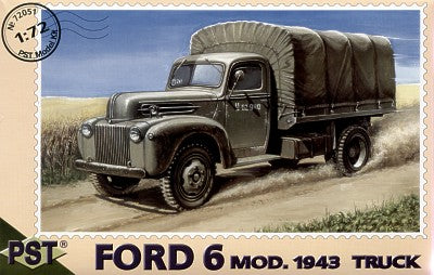 PST 72051 1:72 Ford 6 mod 1943 Cargo Truck