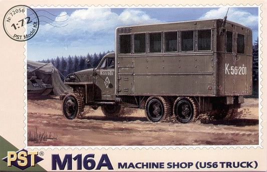 PST 72056 1:72 M16A Machine Shop (US6 Truck)