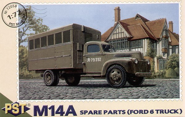 PST 72058 1:72 M24A Spare Parts (Ford 6 Truck)