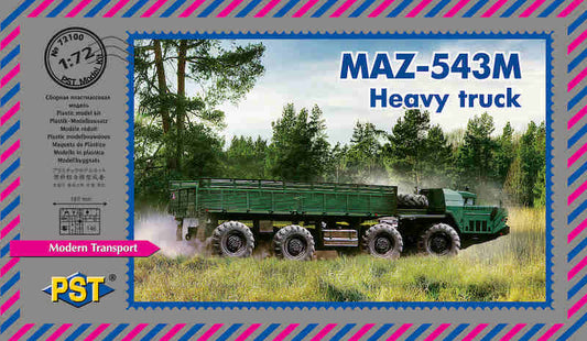 PST 72100 1:72 MAZ-543M Heavy Truck