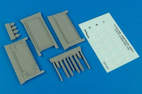 Aerobonus 320031 1:32 Flightline Handtrack (3 Shelves)