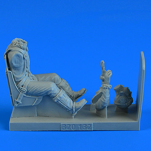 Aerobonus 320132 1:32 USAAF WWII Pilot with Seat for North-American P-51D Mustang