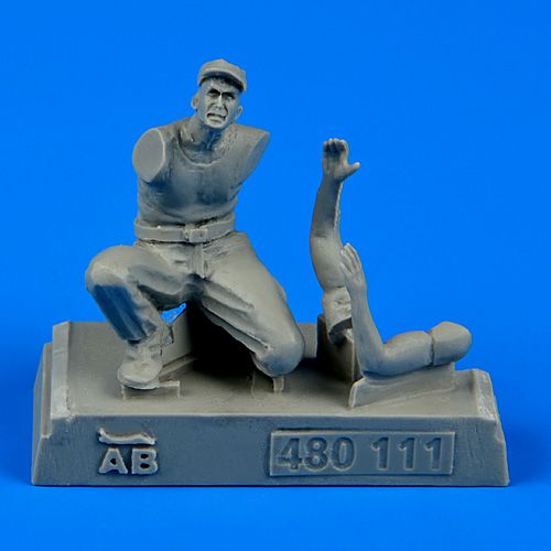 Aerobonus 480111 1:48 U.S. Army Aircraft Mechanic WWII - Pacific Theatre