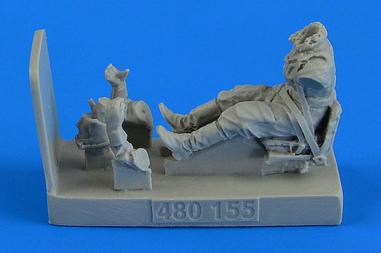 Aerobonus 480155 1:48 Soviet Woman Gunner WWII with Seat for Polikarpov Po-2