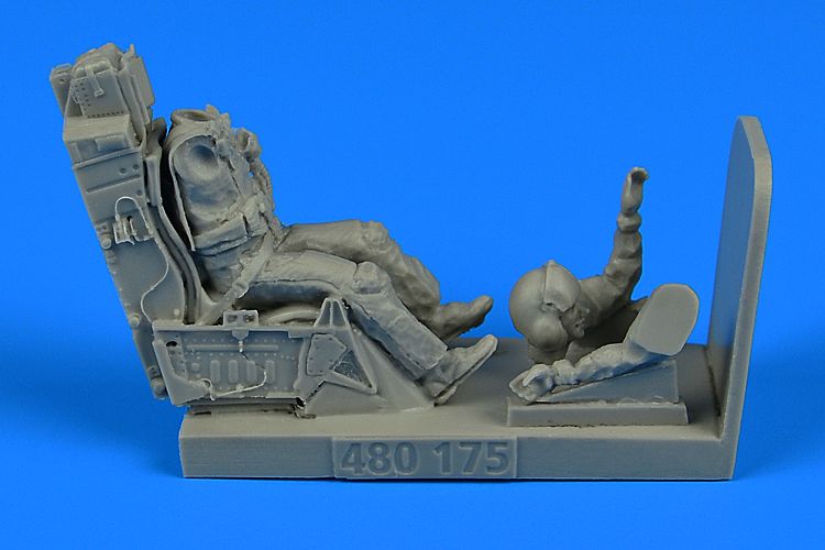 Aerobonus 480175 1:48 USAF Fighter Pilot with Ejection Seat for Lockheed-Martin F-16