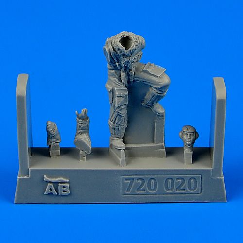 Aerobonus 720020 1:72 Luftwaffe Pilot WWII for Bf109 Late