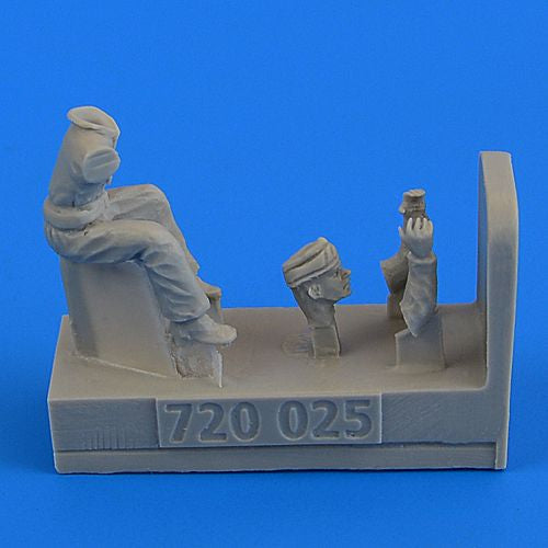 Aerobonus 720025 1:72 WWII RAF Motorcycle Driver - Part 2