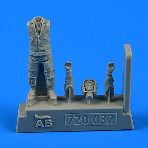 Aerobonus 720032 1:72 German Modern Luftwaffe/Marine Fighter Pilot