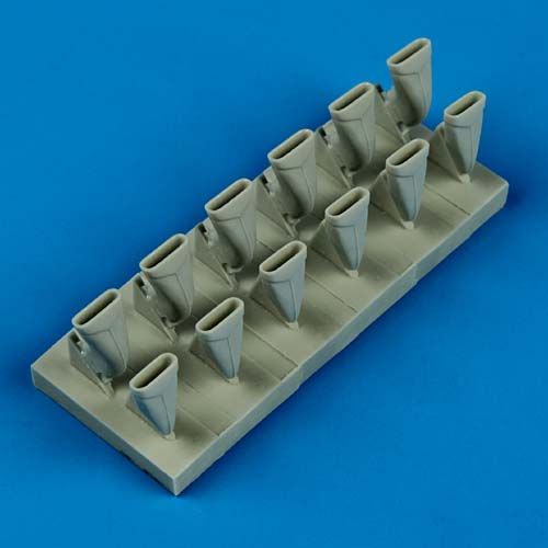 Quickboost (by Aires) 32143 1:32 Supermarine Spitfire Mk.VIII Exhaust - Fishtail