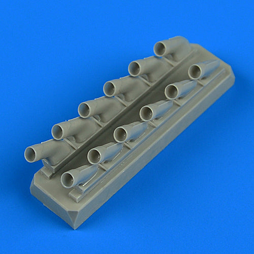 Quickboost (by Aires) 32193 1:32 Supermarine Spitfire Mk.IXC Exhaust - Oval Type