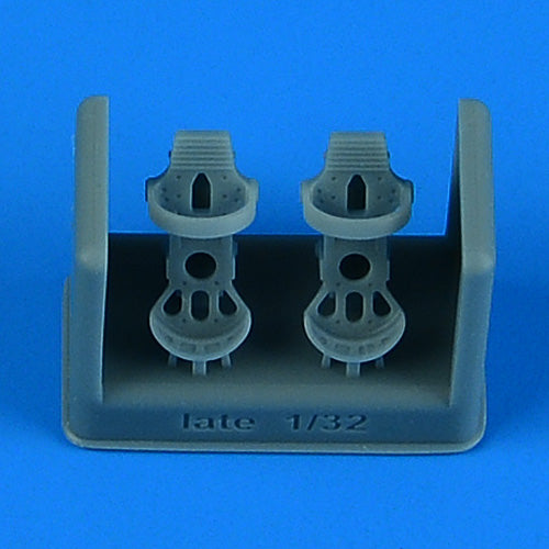 Quickboost (by Aires) 32335 1:32 German Luftwaffe WWII pedals - late version