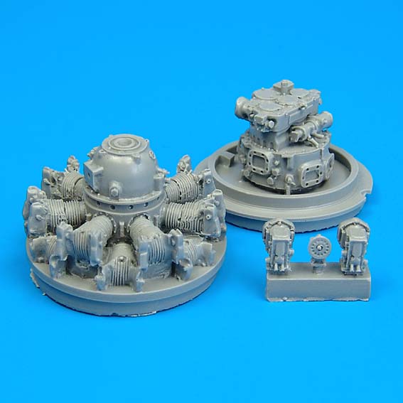 Quickboost (by Aires) 48013 1:48 Grumman F4F-4 Wildcat Engine