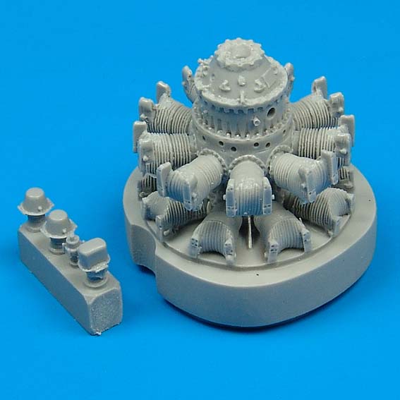 Quickboost (by Aires) 48019 1:48 Grumman F8F Bearcat Engine