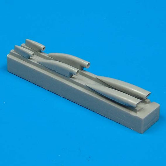 Quickboost (by Aires) 48031 1:48 Mikoyan MiG-21PFM Air Cooling Scoops