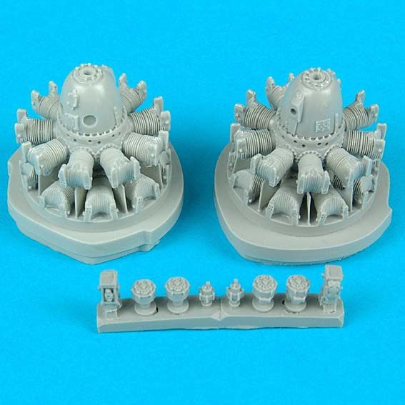 Quickboost (by Aires) 48057 1:48 Martin B-26 Marauder Engines