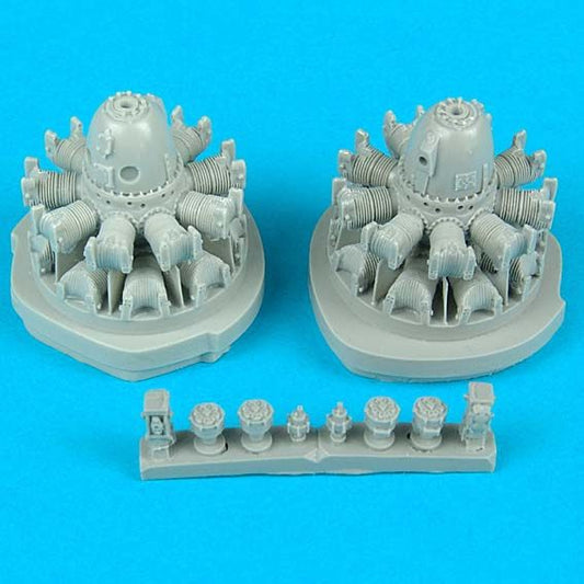 Quickboost (by Aires) 48057 1:48 Martin B-26 Marauder Engines