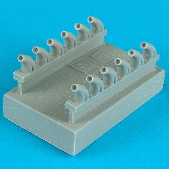Quickboost (by Aires) 48078 1:48 Bell P-39Q/N Airacobra Exhaust
