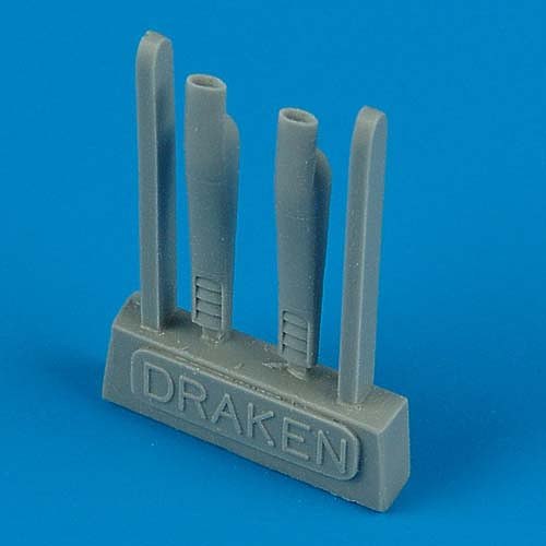Quickboost (by Aires) 48188 1:48 Saab J-35 'Draken' Air Scoops