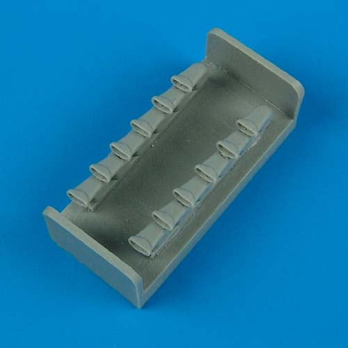 Quickboost (by Aires) 48191 1:48 Supermarine Spitfire Mk.IX Exhausts - Fishtail