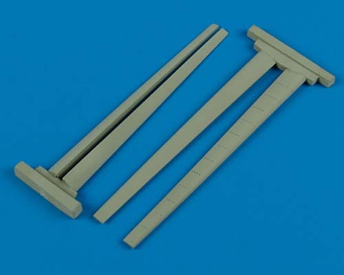 Quickboost (by Aires) 48210 1:48 Messerschmitt Bf-110C/Bf-110D Separate Flaps