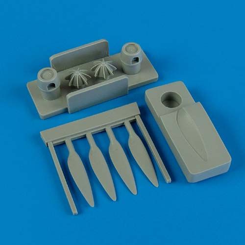 Quickboost (by Aires) 48393 1:48 Focke-Wulf Fw-189A-1/Fw-190A-2 propeller w/tool