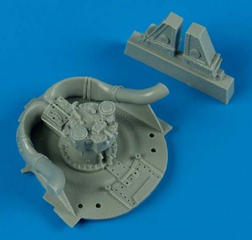 Quickboost (by Aires) 48432 1:48 Grumman F8F-1 Bearcat wheel well details