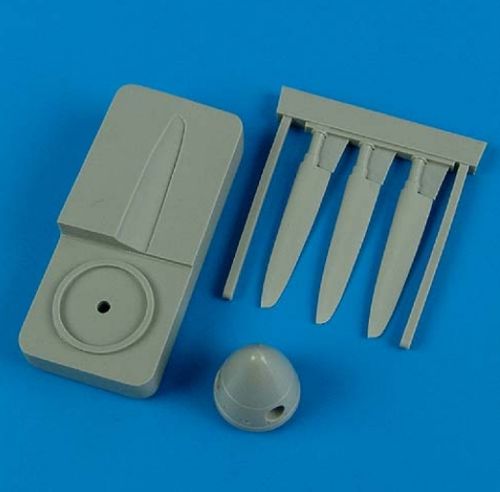 Quickboost (by Aires) 48446 1:48 Hawker Hurricane Mk.I rotol propeller w/tool