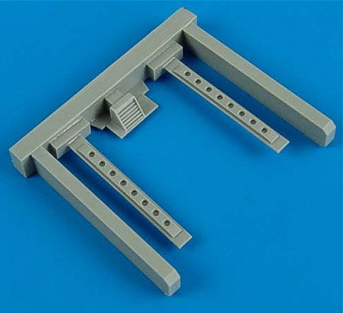 Quickboost (by Aires) 48456 1:48 Messerschmitt Bf-109E air intake & cover injection