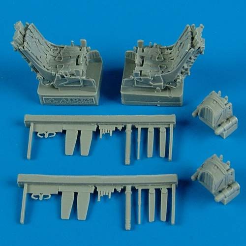 Quickboost (by Aires) 48488 1:48 Sukhoi Su-27UB ejection seats with safety belts