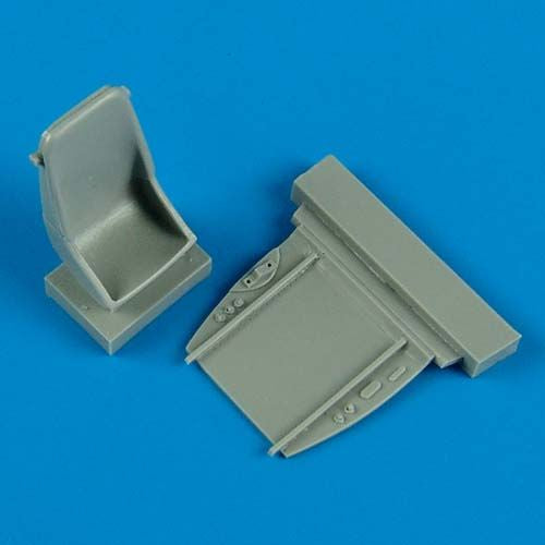 Quickboost (by Aires) 48525 1:48 Messerschmitt Bf-109F - early seat conversion