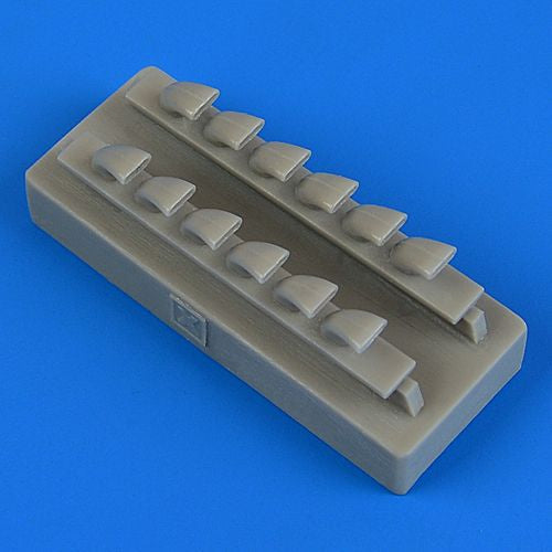 Quickboost (by Aires) 48734 1:48 Messerschmitt Bf-109G-2/Bf-109G-5/Bf-109G-6 exhaust