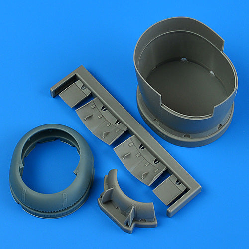 Quickboost (by Aires) 49193 1:48 Grumman F6F-5 Hellcat cowling and cooling flaps (opened)