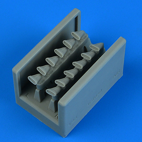Quickboost (by Aires) 49248 1:48 Supermarine Spitfire Mk.IXe/TR.9 fishtail exhaust