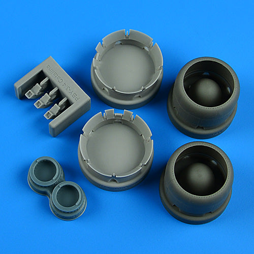 Quickboost (by Aires) 72726 1:72 Consolidated PBY-3/PBY-4 Catalina correct cowlings opened flaps