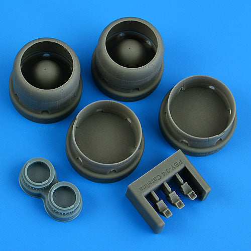 Quickboost (by Aires) 72728 1:72 Consolidated PBY-3/4 Catalina Correct Cowlings Closed Flaps