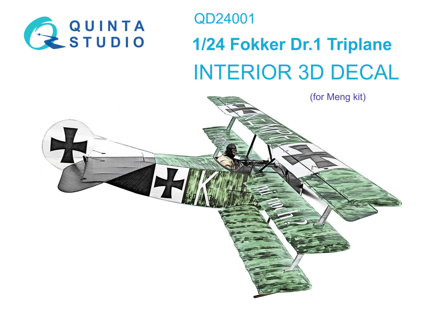 Quinta Studio QD24001 1:24 Fokker Dr.I Triplane