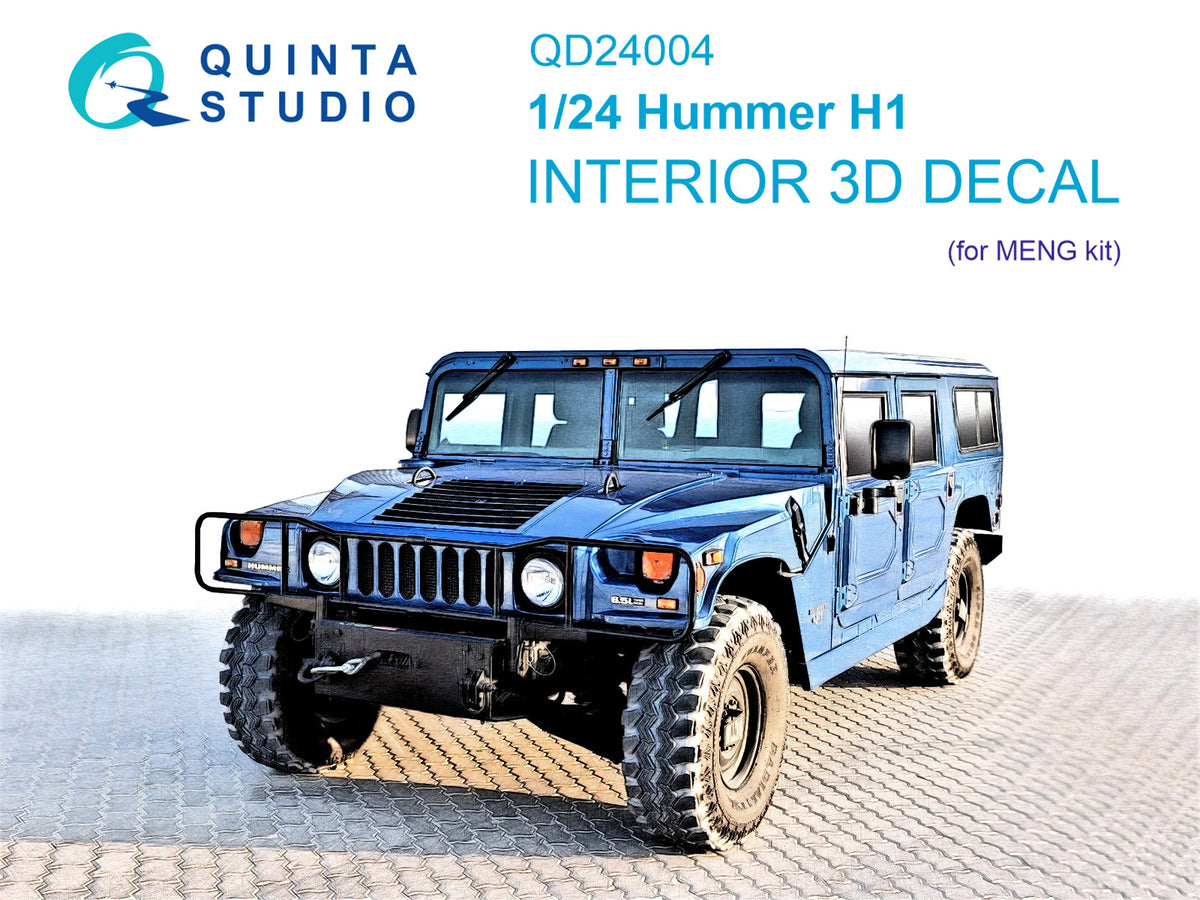 Quinta Studio QD24004 1:24 Hummer H1