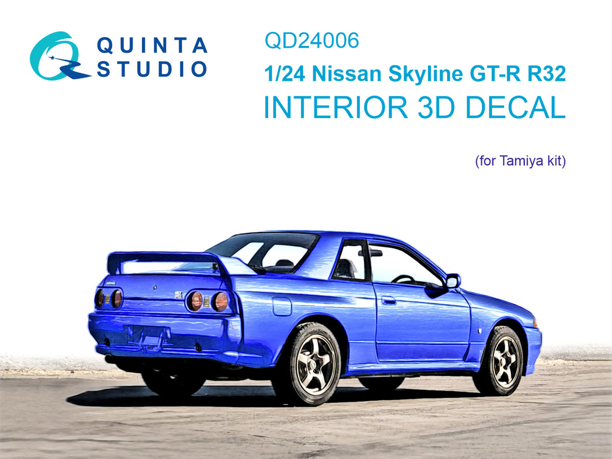 Quinta Studio QD24006 1:24 Nissan Skyline GT-R R32