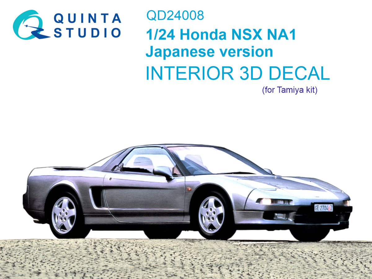 Quinta Studio QD24008 1:24 Honda NSX NA1 Japanese version
