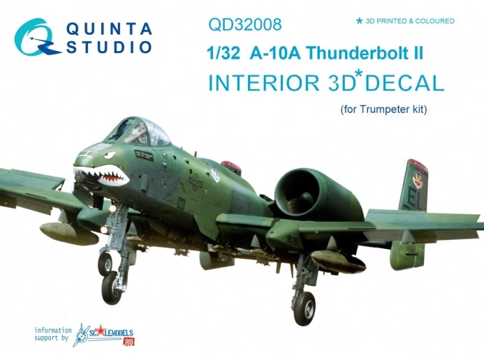 Quinta Studio QD32008 1:32 Fairchild A-10A Thunderbolt II