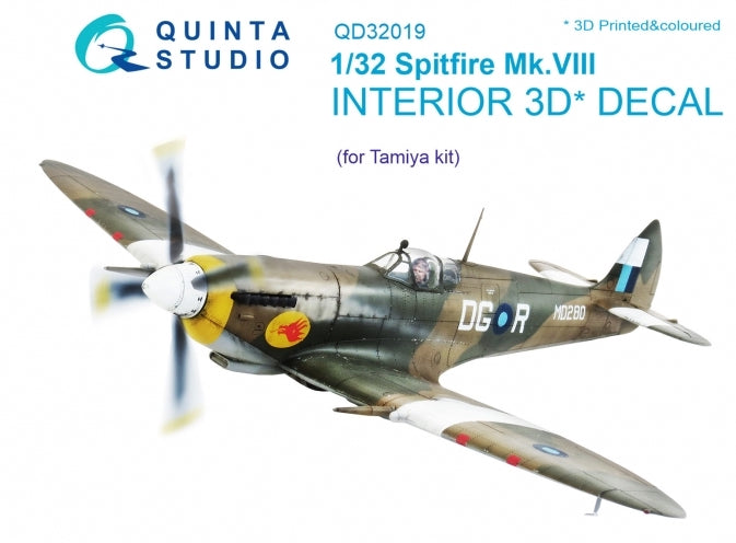 Quinta Studio QD32019 1:32 Supermarine Spitfire Mk.VIII