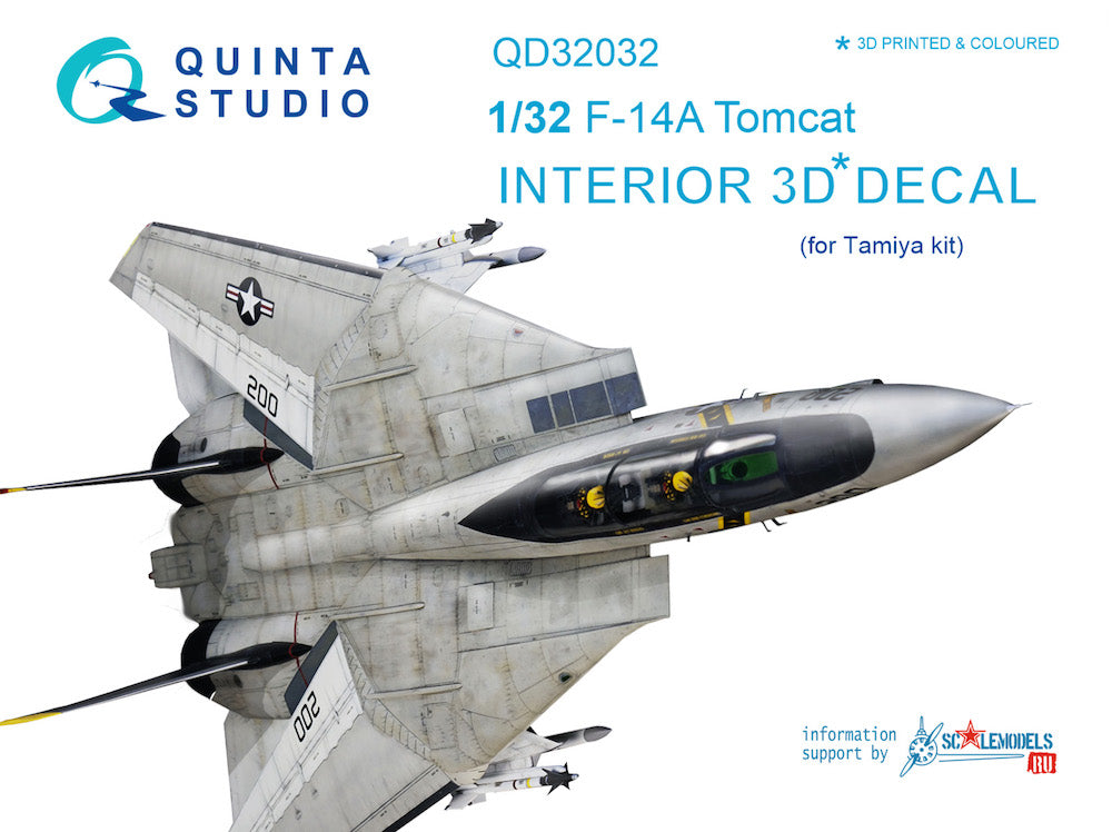 Quinta Studio QD32032 1:32 Grumman F-14A Tomcat