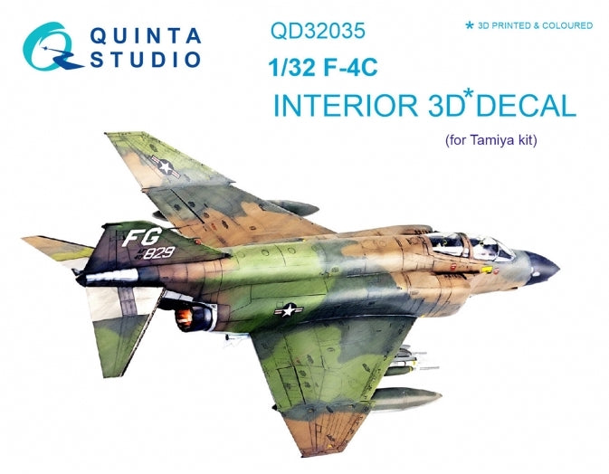 Quinta Studio QD32035 1:32 McDonnell F-4C Phantom